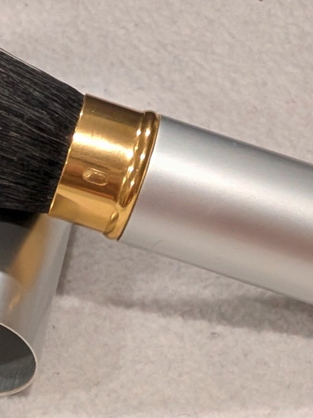 Vintage Mary Kay Body Powder Brush Retractable Platinum Y2K NIP